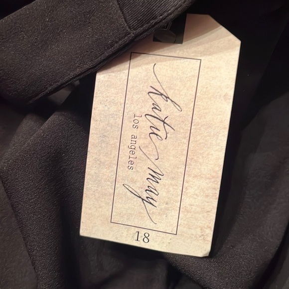 NWT BHLDN Katie May Damaris Dress 18 black - Picture 7 of 15